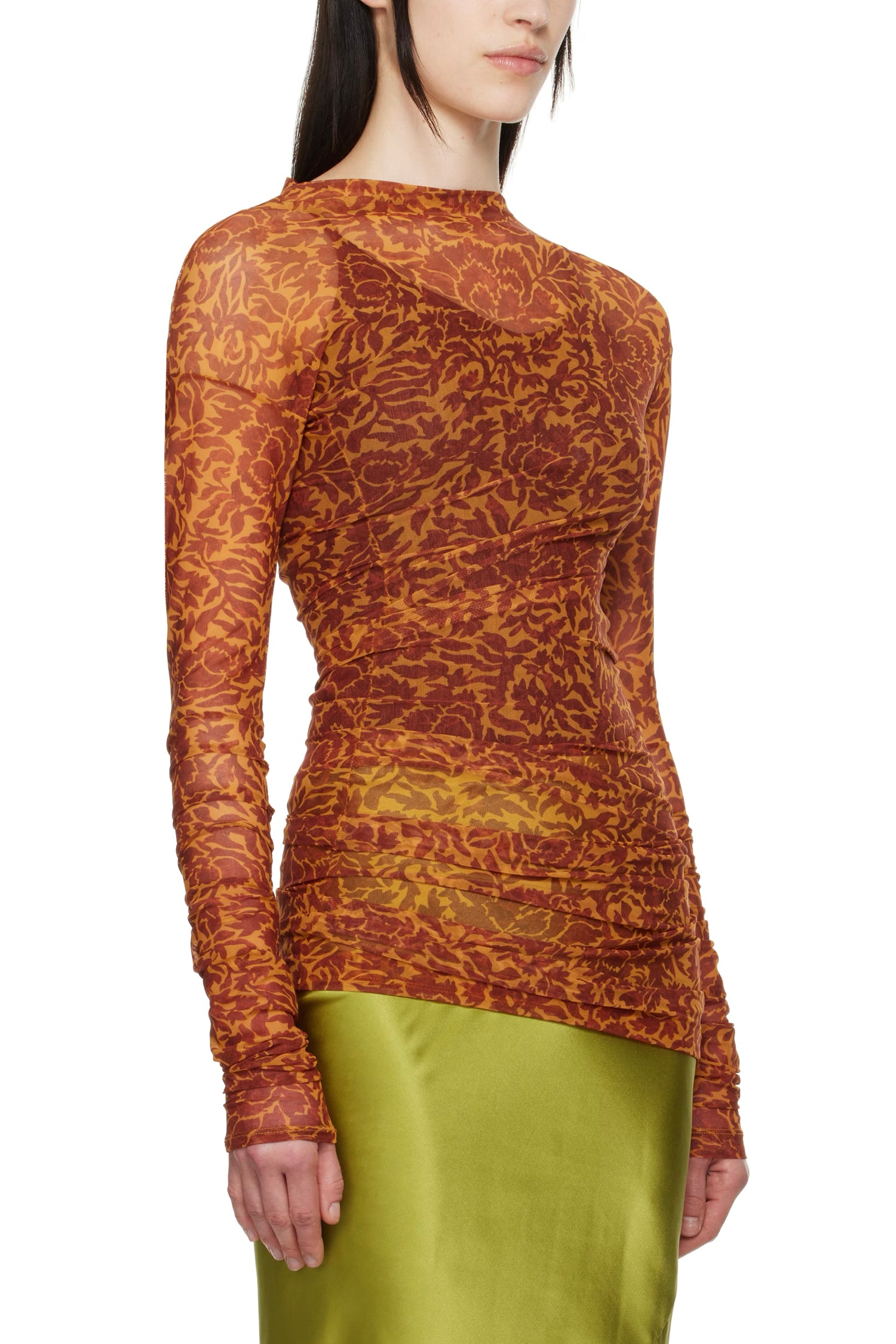 HOAN TOP IN ORANGE, SS25