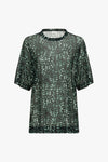 HOGE PR T-SHIRT IN MALACHITE, SS25