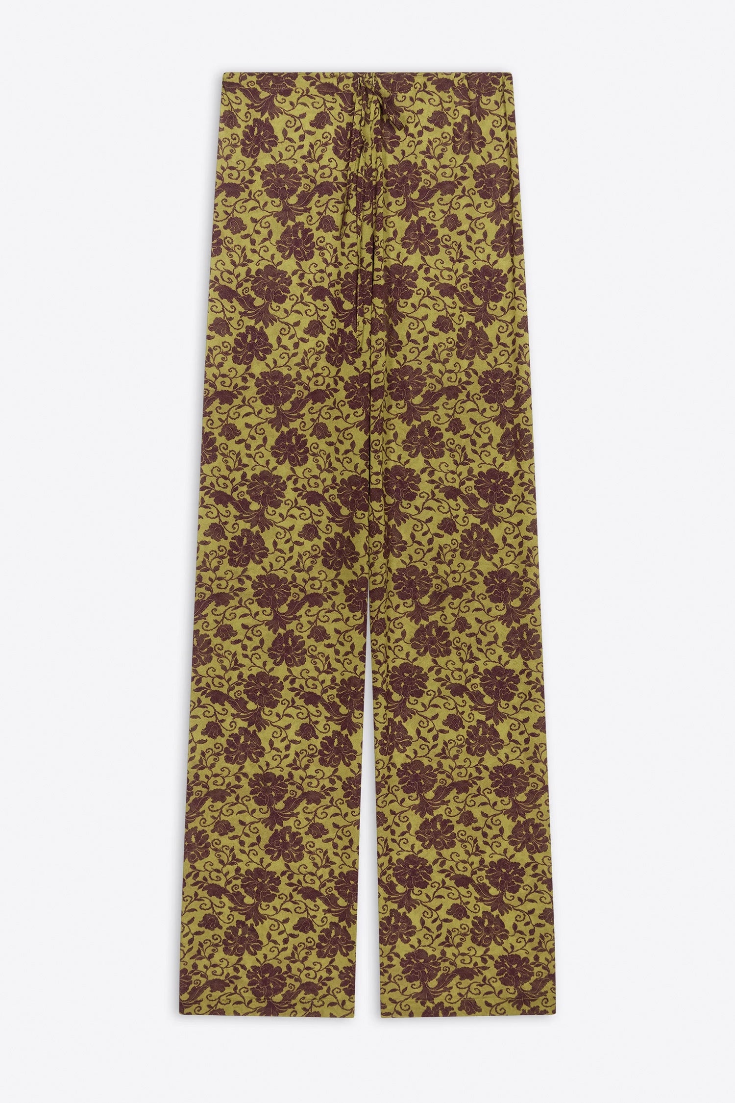 PACHAS TROUSER IN OLIVE PRINT, SS25