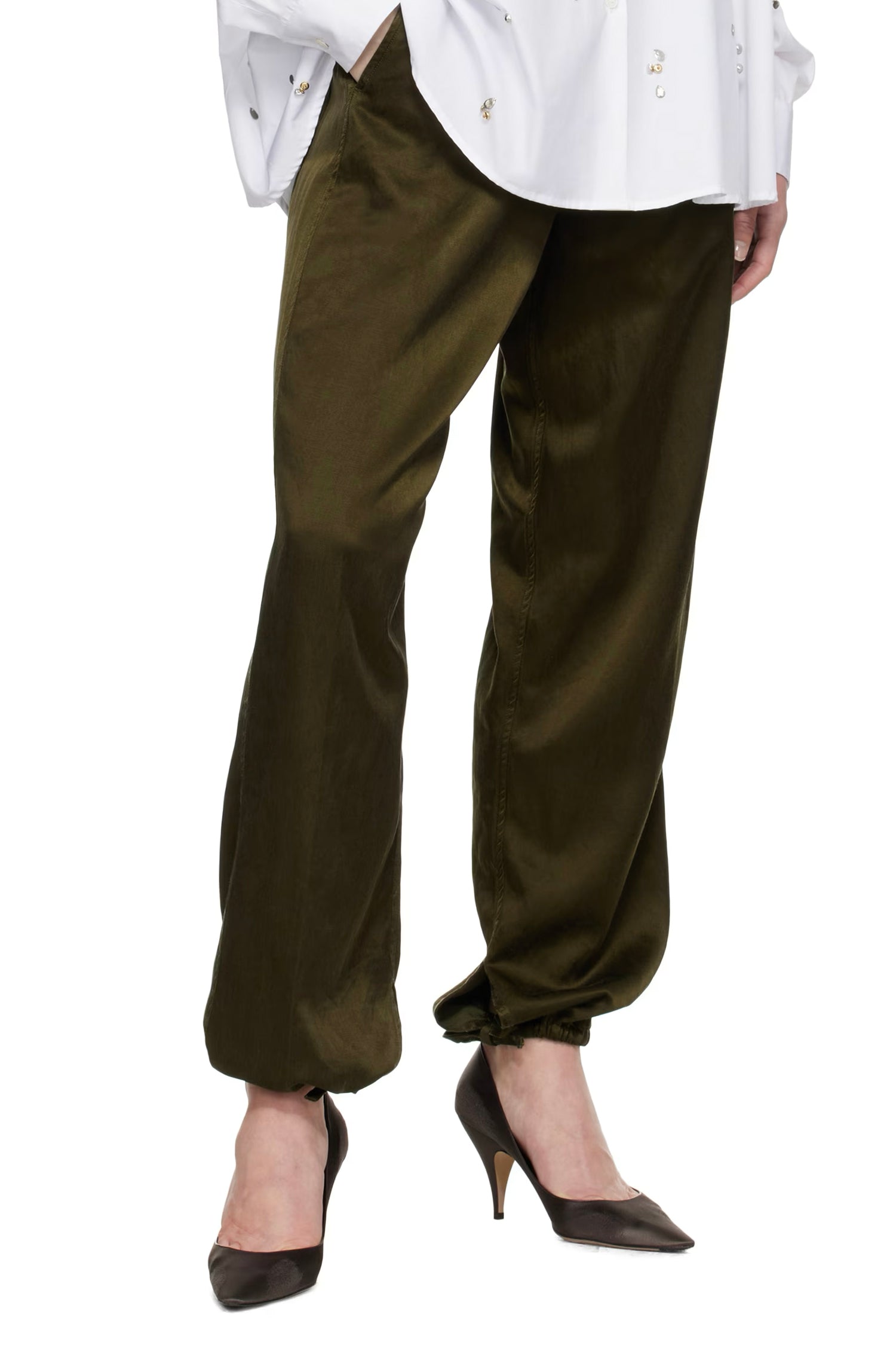 PENRA GD PANTS IN KHAKI, SS25