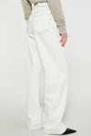 PEYTON DENIM PANTS IN OFF WHITE, SS25