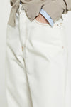 PEYTON DENIM PANTS IN OFF WHITE, SS25