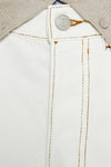 PEYTON DENIM PANTS IN OFF WHITE, SS25