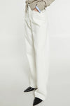 PEYTON DENIM PANTS IN OFF WHITE, SS25