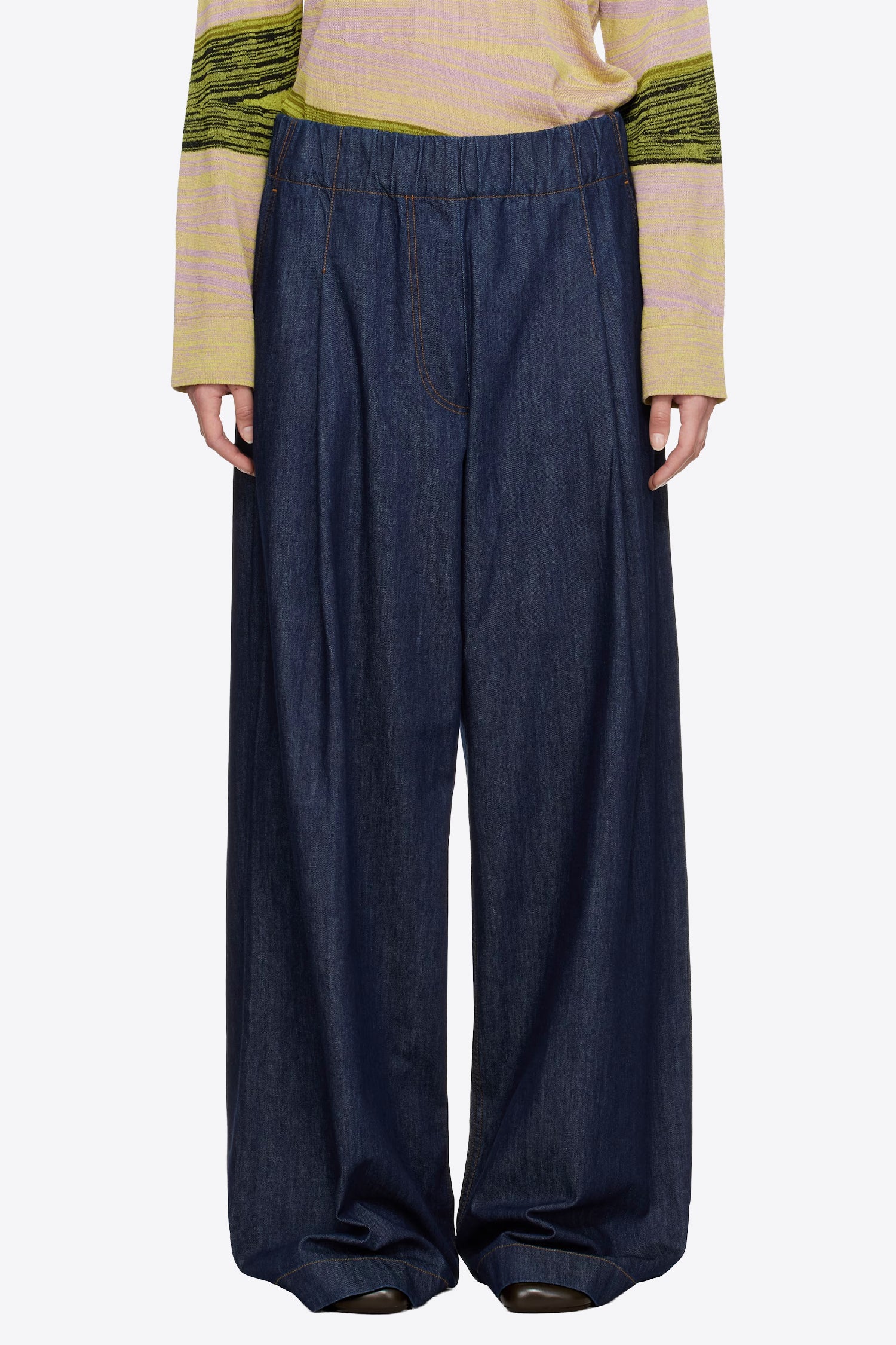 PILA DENIM PANTS IN INDIGO, SS25