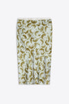 SATI SKIRT IN KHAKI PETAL PRINT, SS25