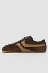 SUEDE SNEAKERS IN DARK BROWN, SS25