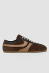 SUEDE SNEAKERS IN DARK BROWN, SS25