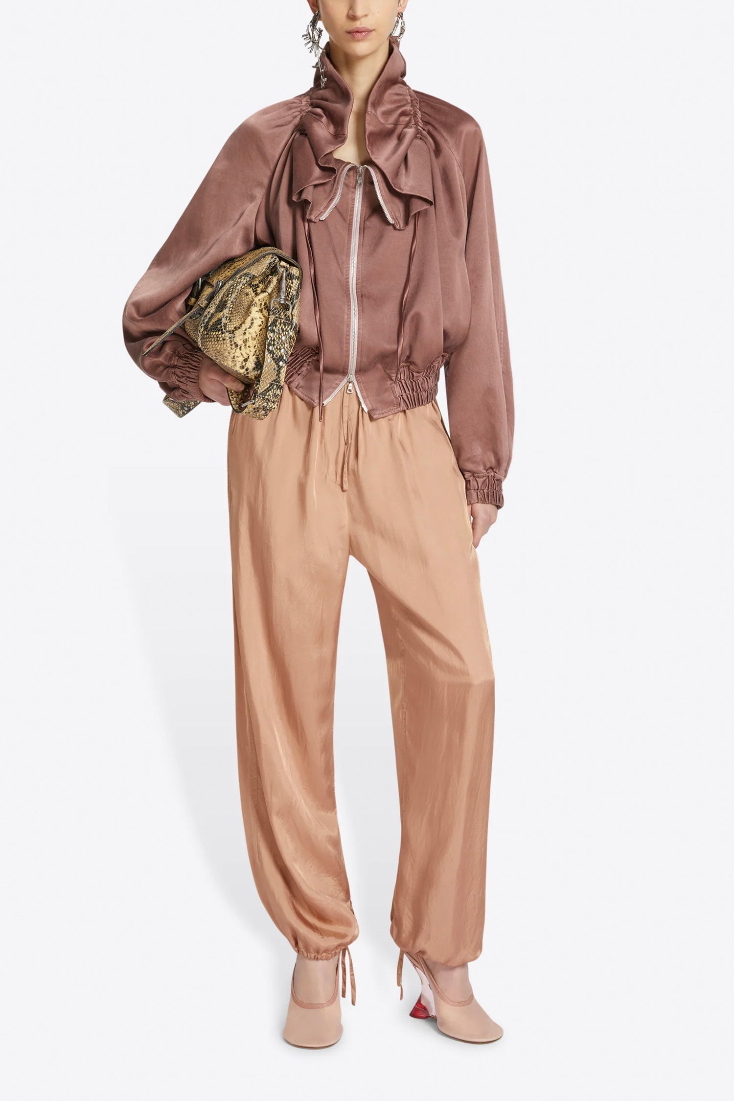 VOLY GD JACKET IN TAUPE, SS25