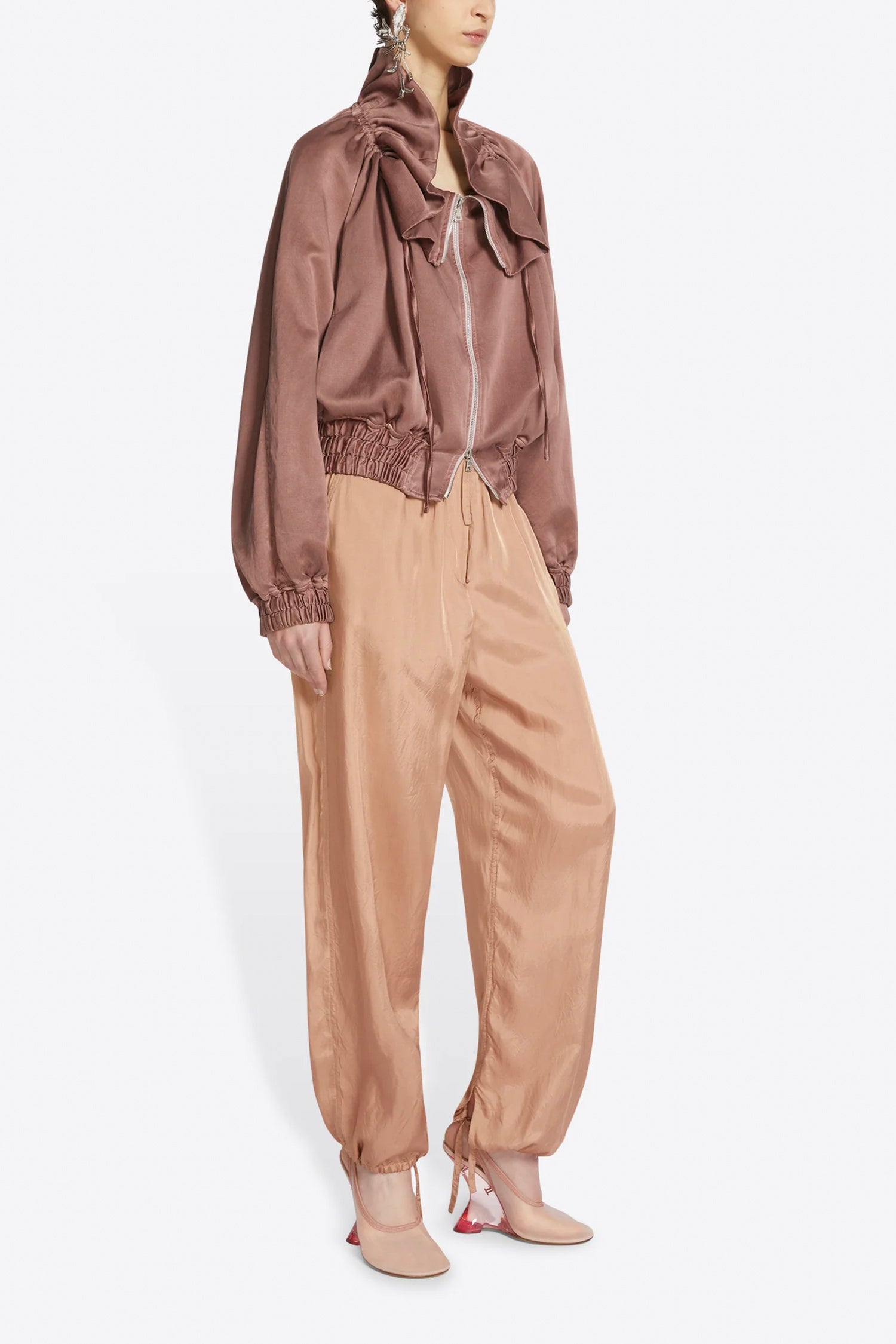 VOLY GD JACKET IN TAUPE, SS25