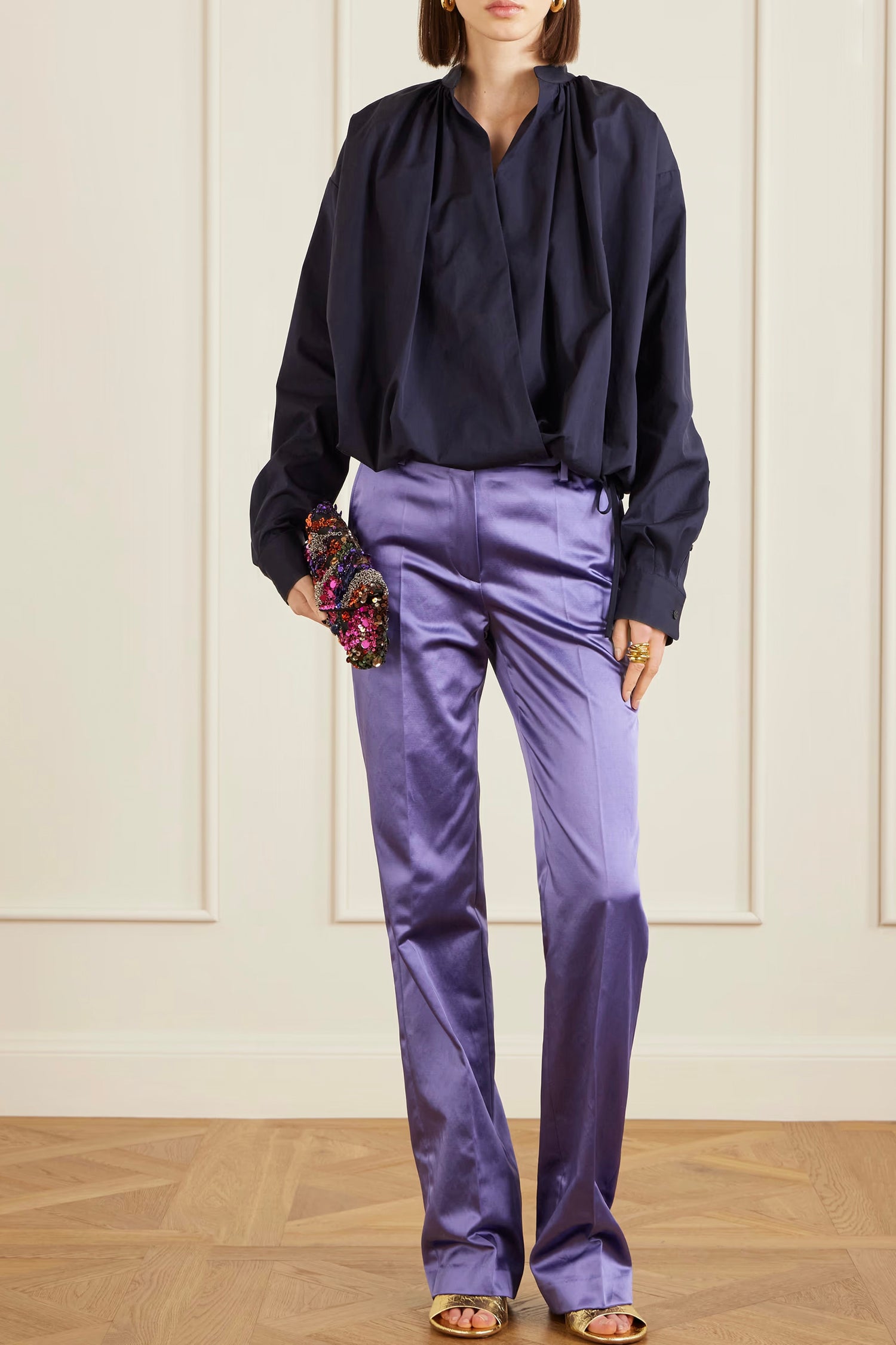 CENVER SHIRT IN MIDNIGHT, SS26