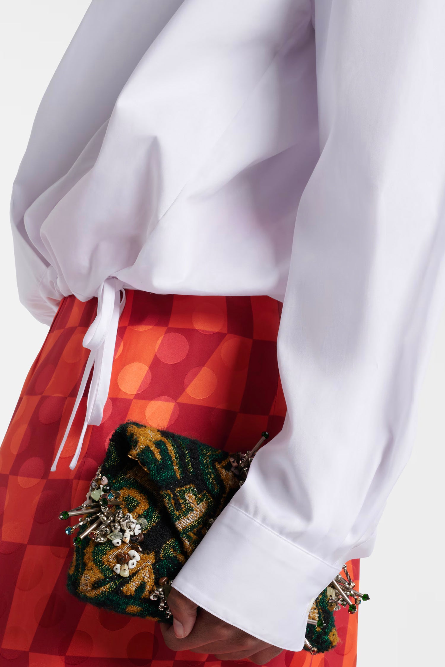 CENVER SHIRT IN WHITE, SS26