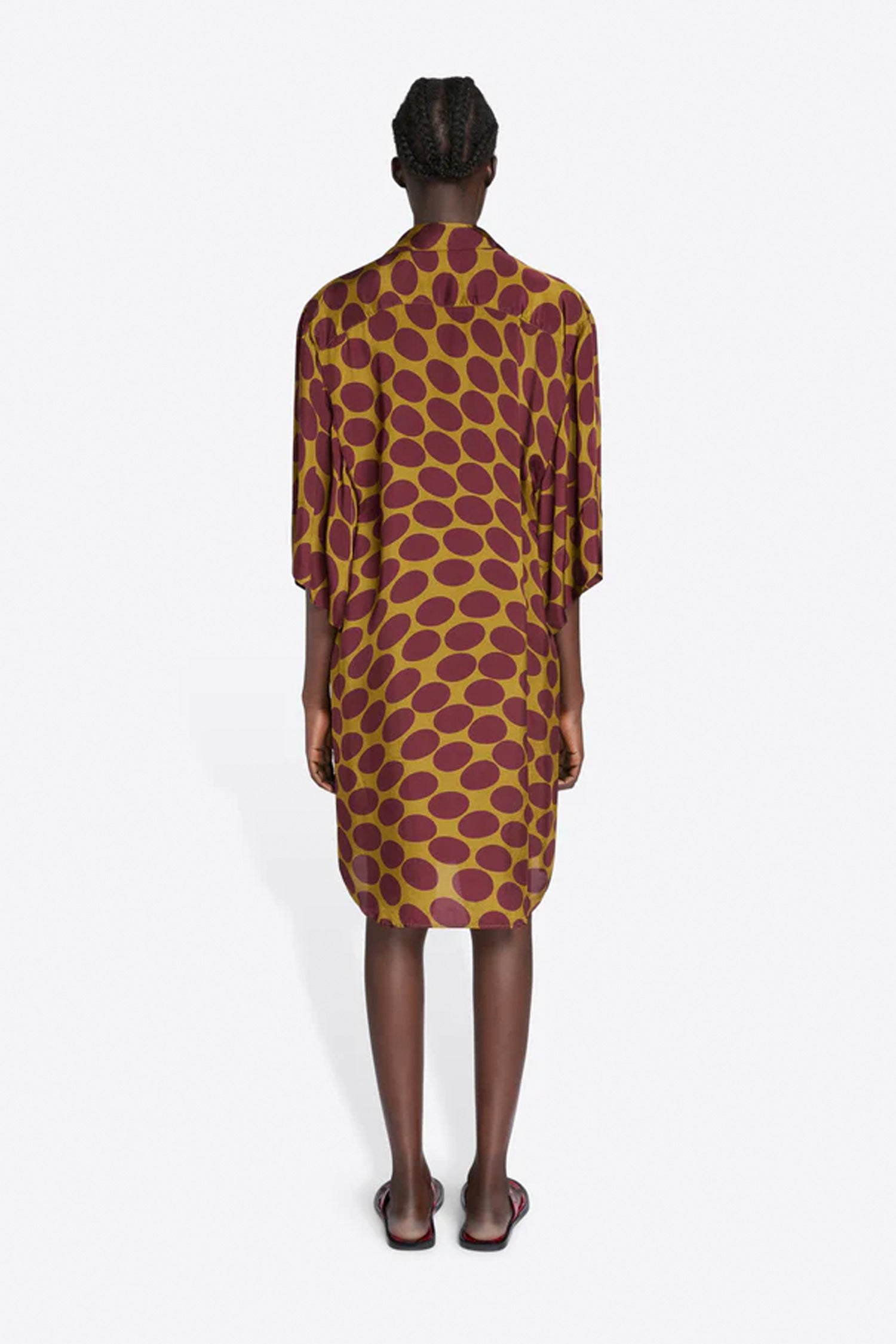 DREA SHIRT DRESS IN CAMEL, SS26