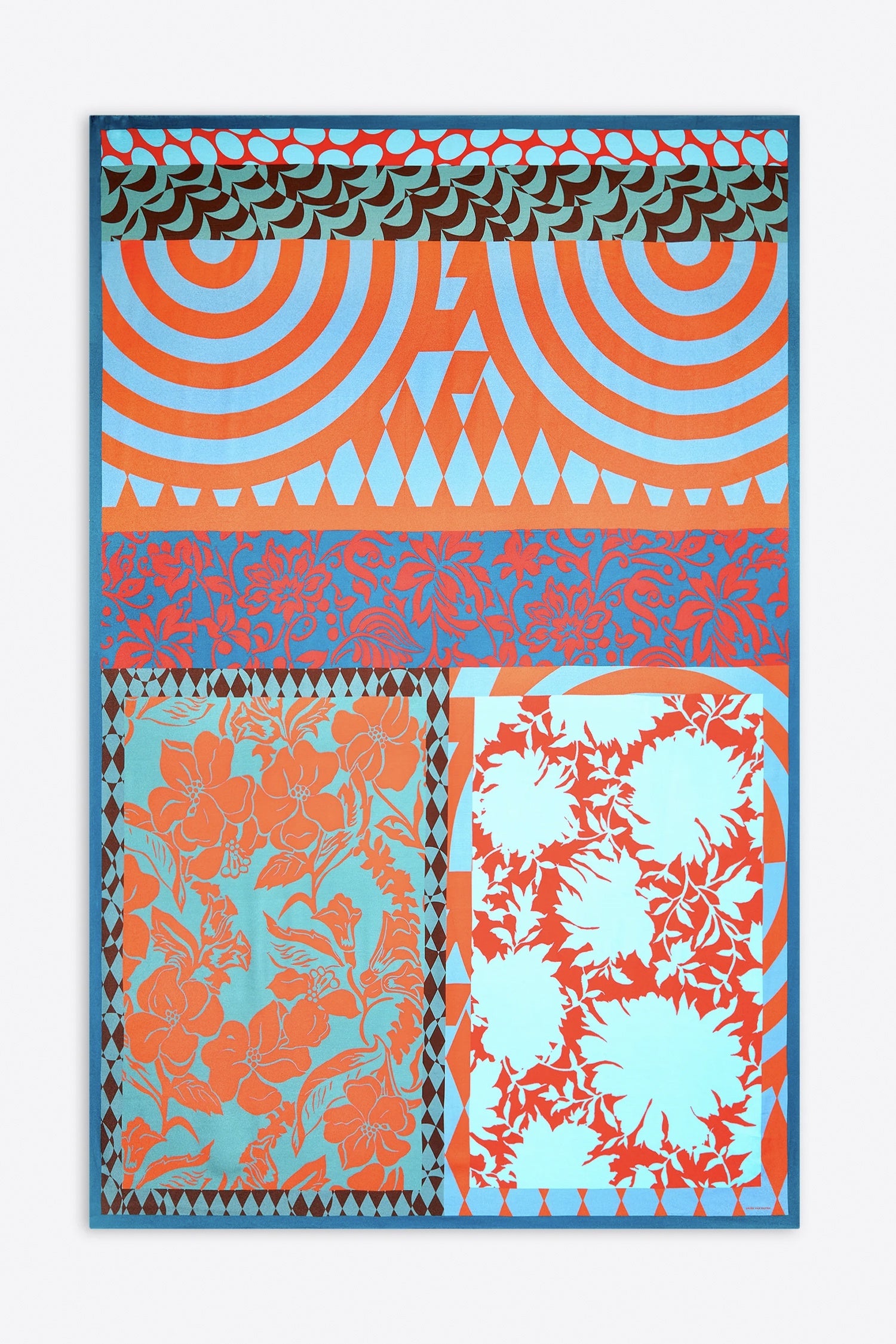 FLARA PAREO SCARF IN DESSIN A, SS26