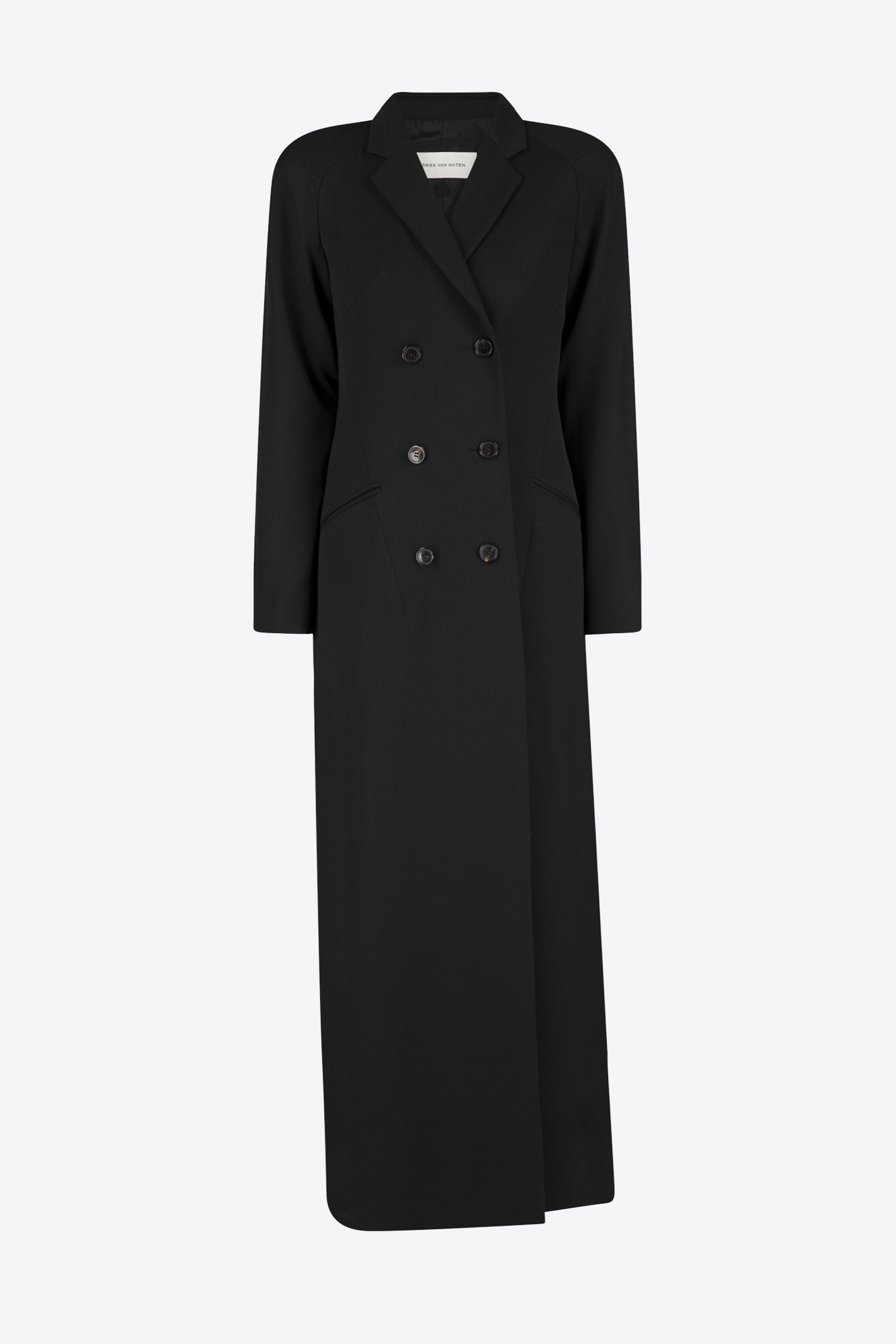RONNA COAT IN BLACK, SS26