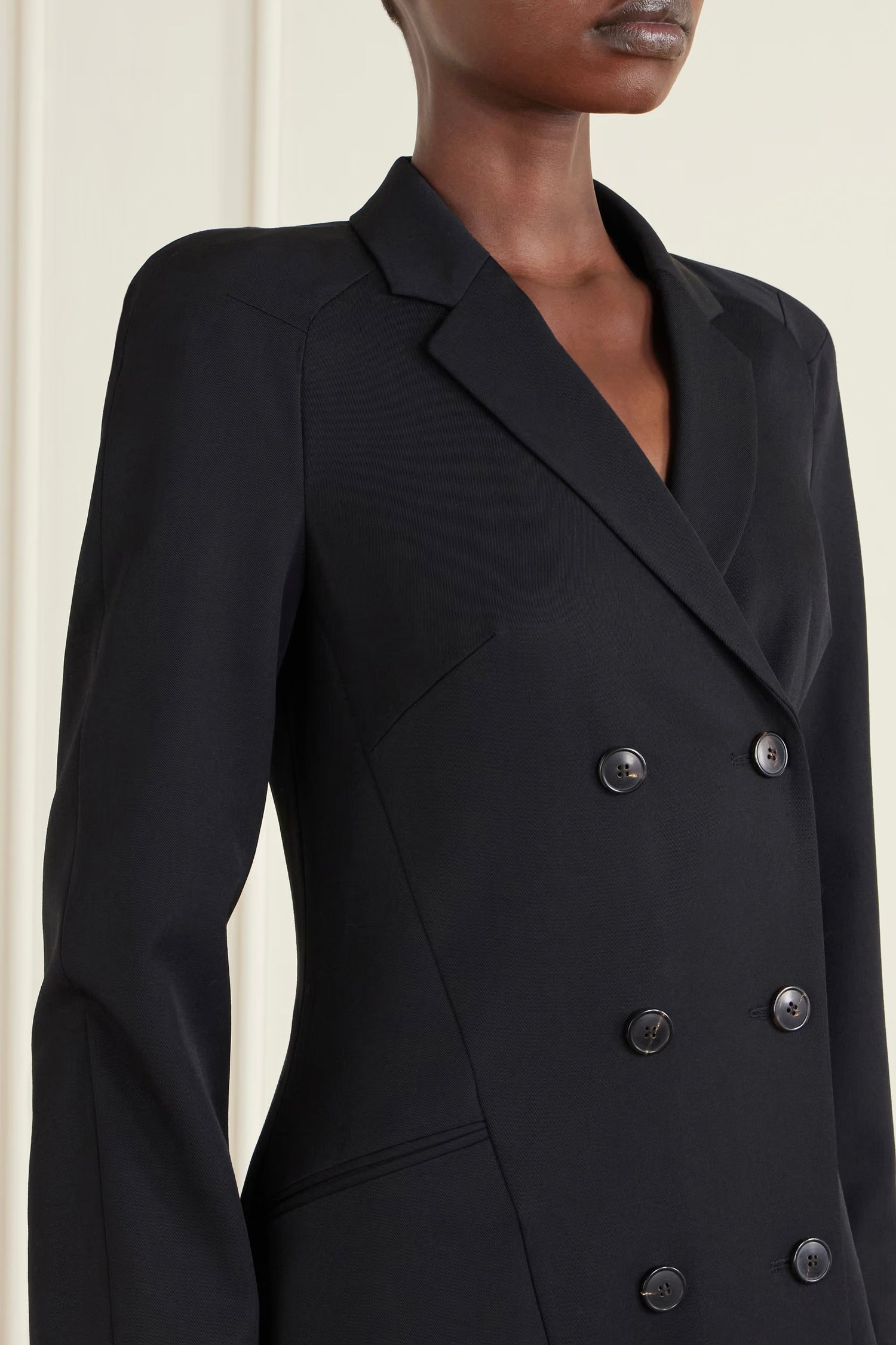 RONNA COAT IN BLACK, SS26