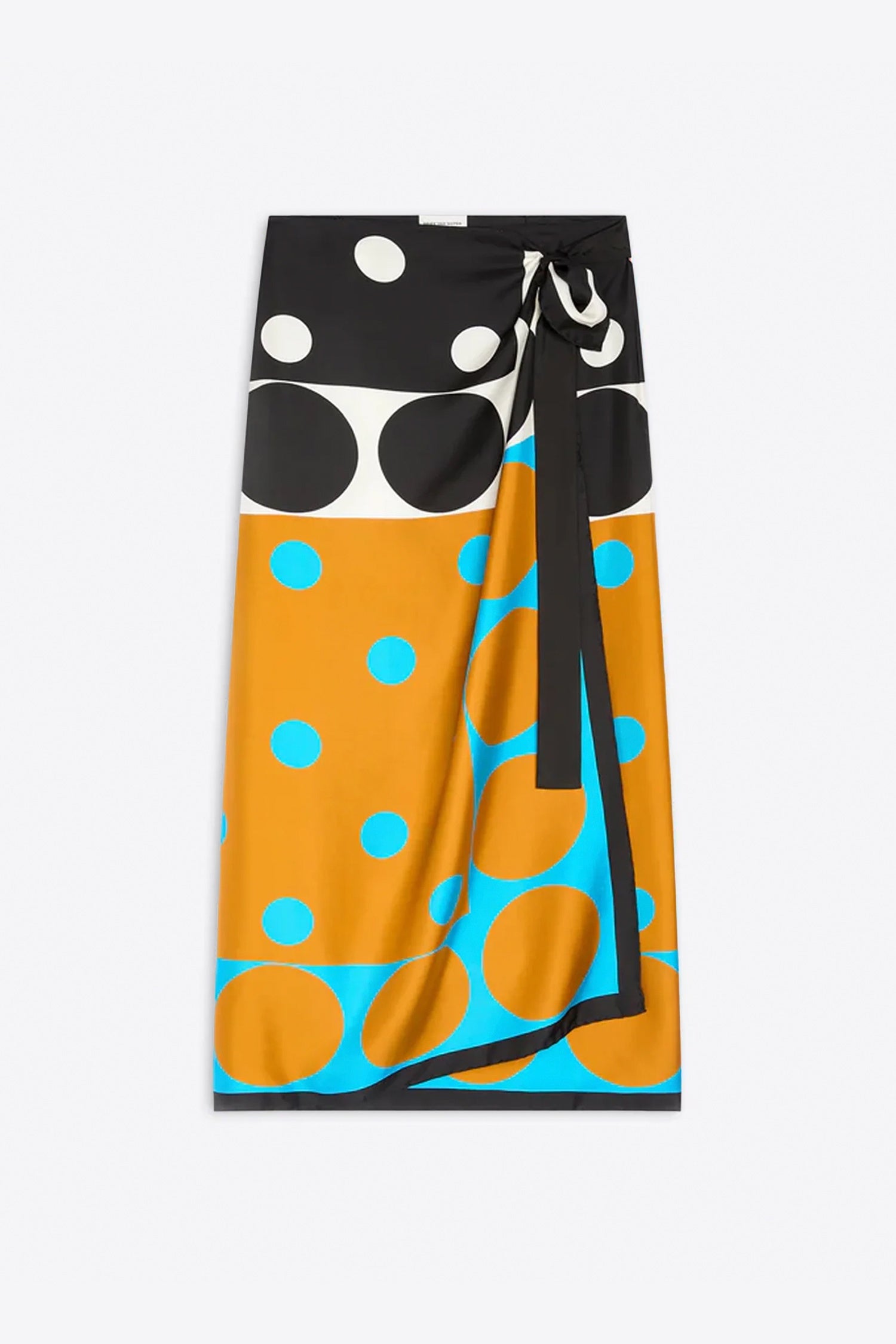 SCARFY LONG WRAP SKIRT IN DESSIN D, SS26