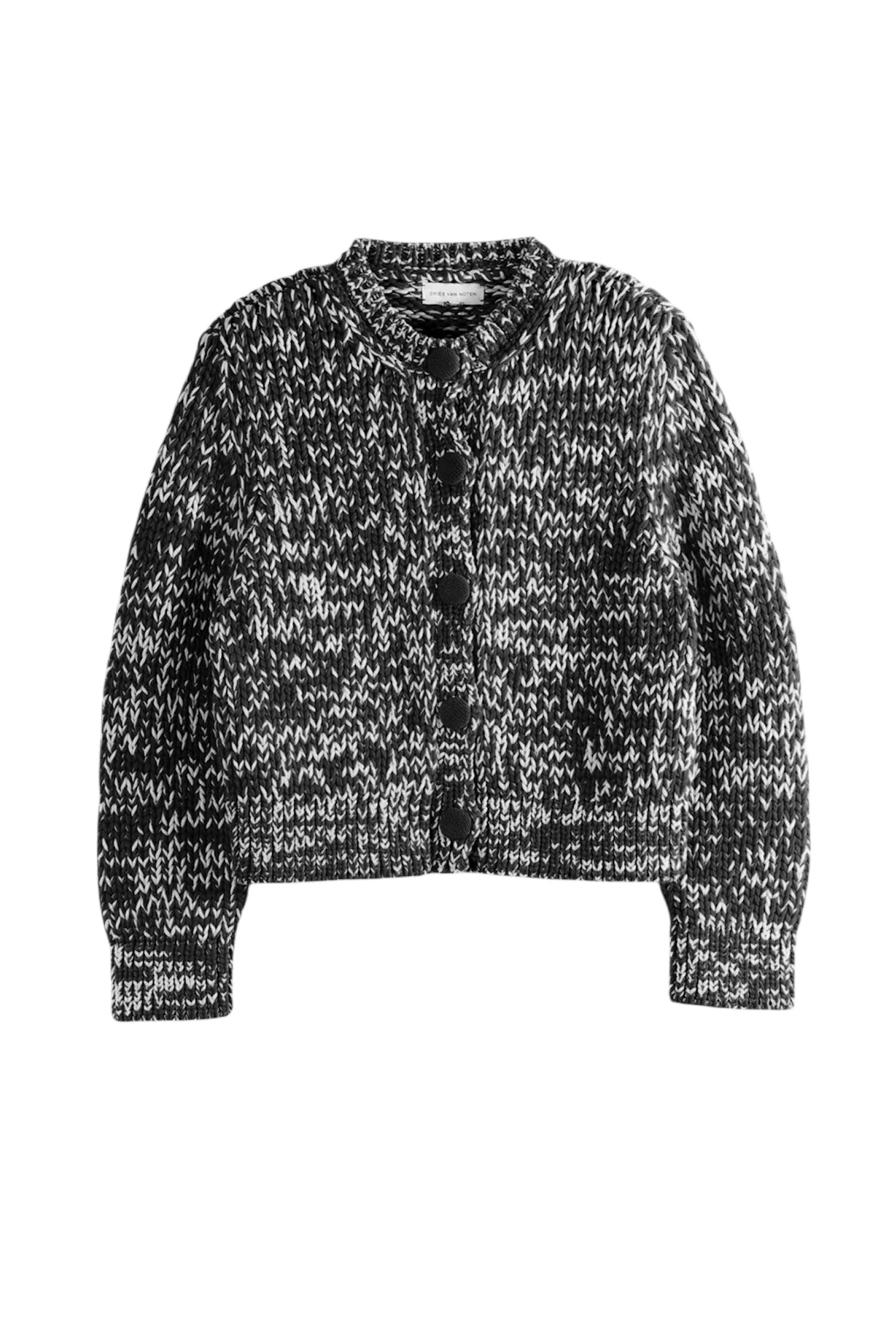 TODAY CARDIGAN IN BLACK, SS26