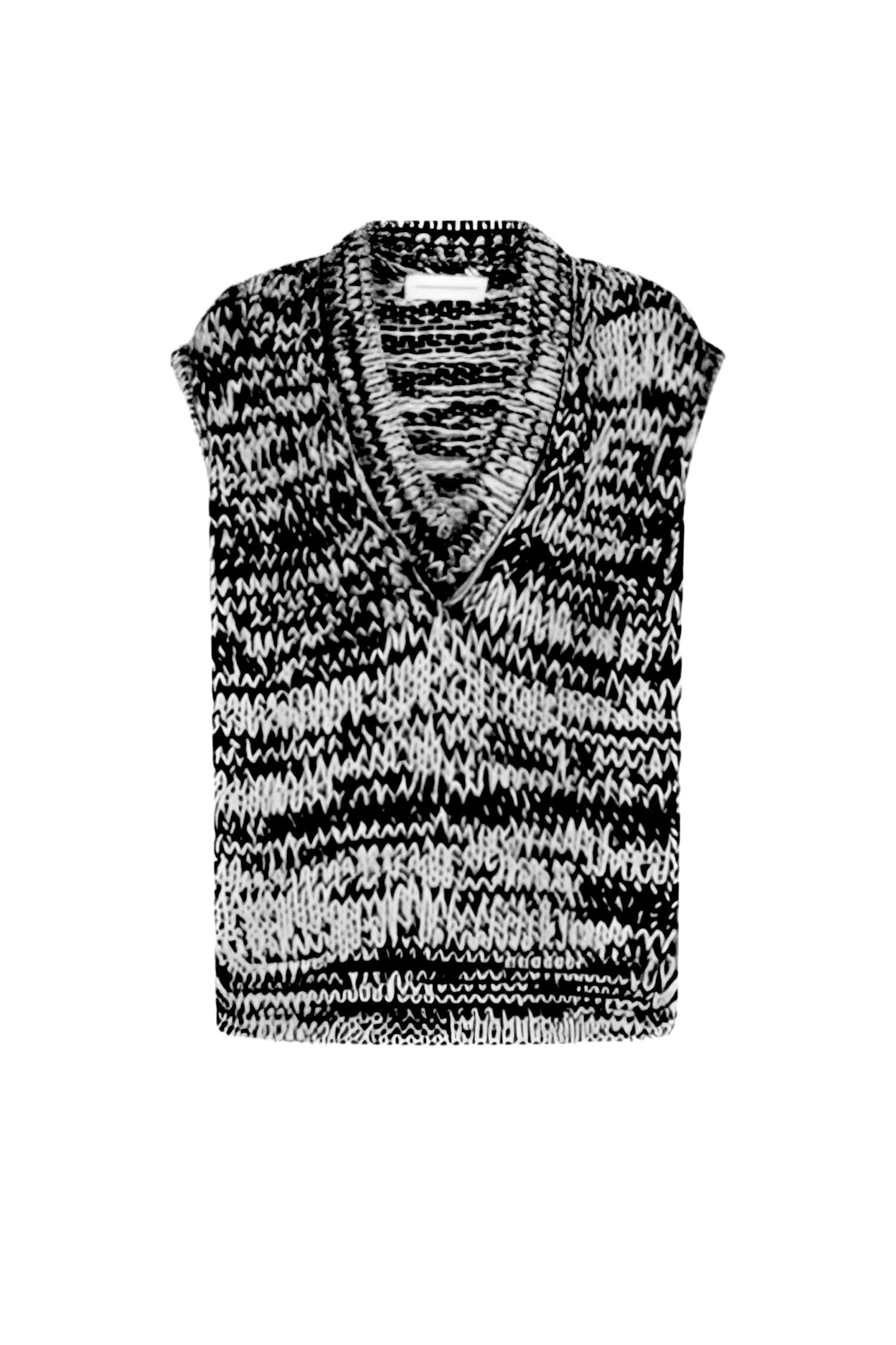 TOURNEY SWEATER IN BLACK, SS26