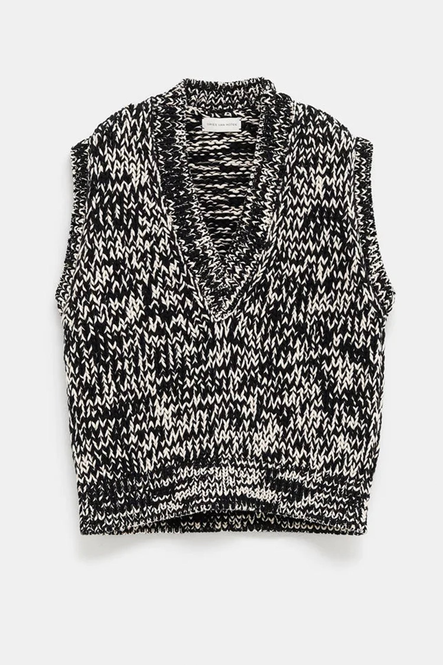 TOURNEY SWEATER IN BLACK, SS26