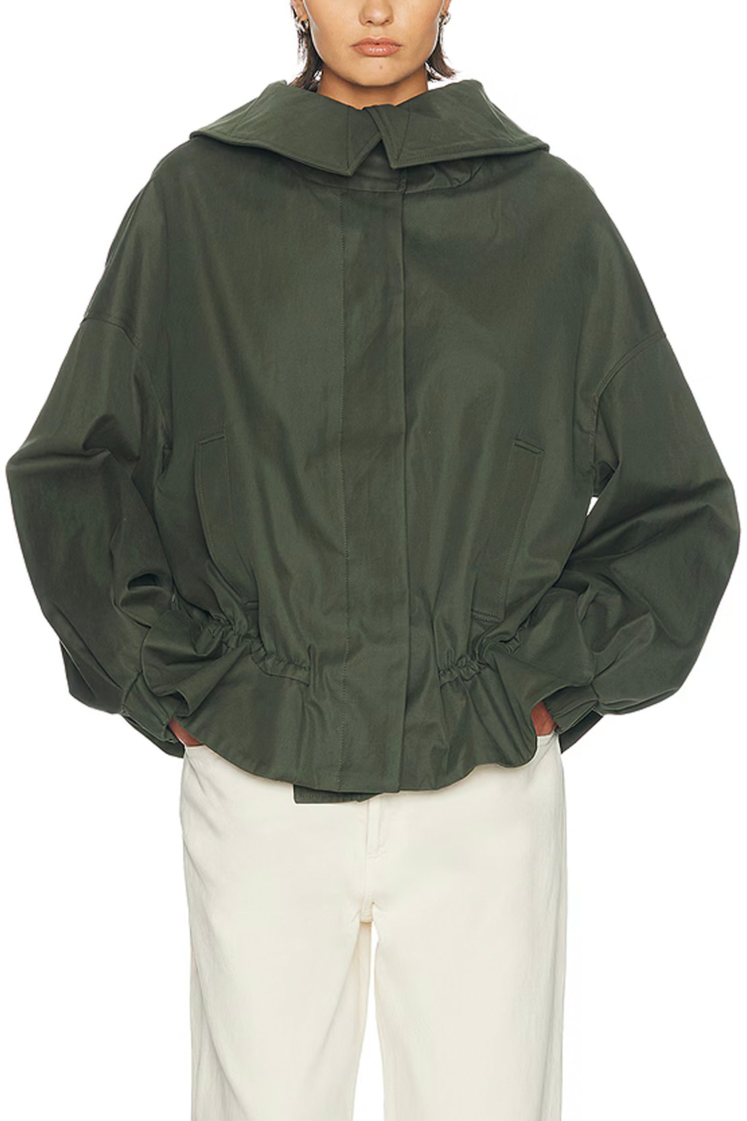 VILLAS HOODED JACKET IN BOTTLE, SS26