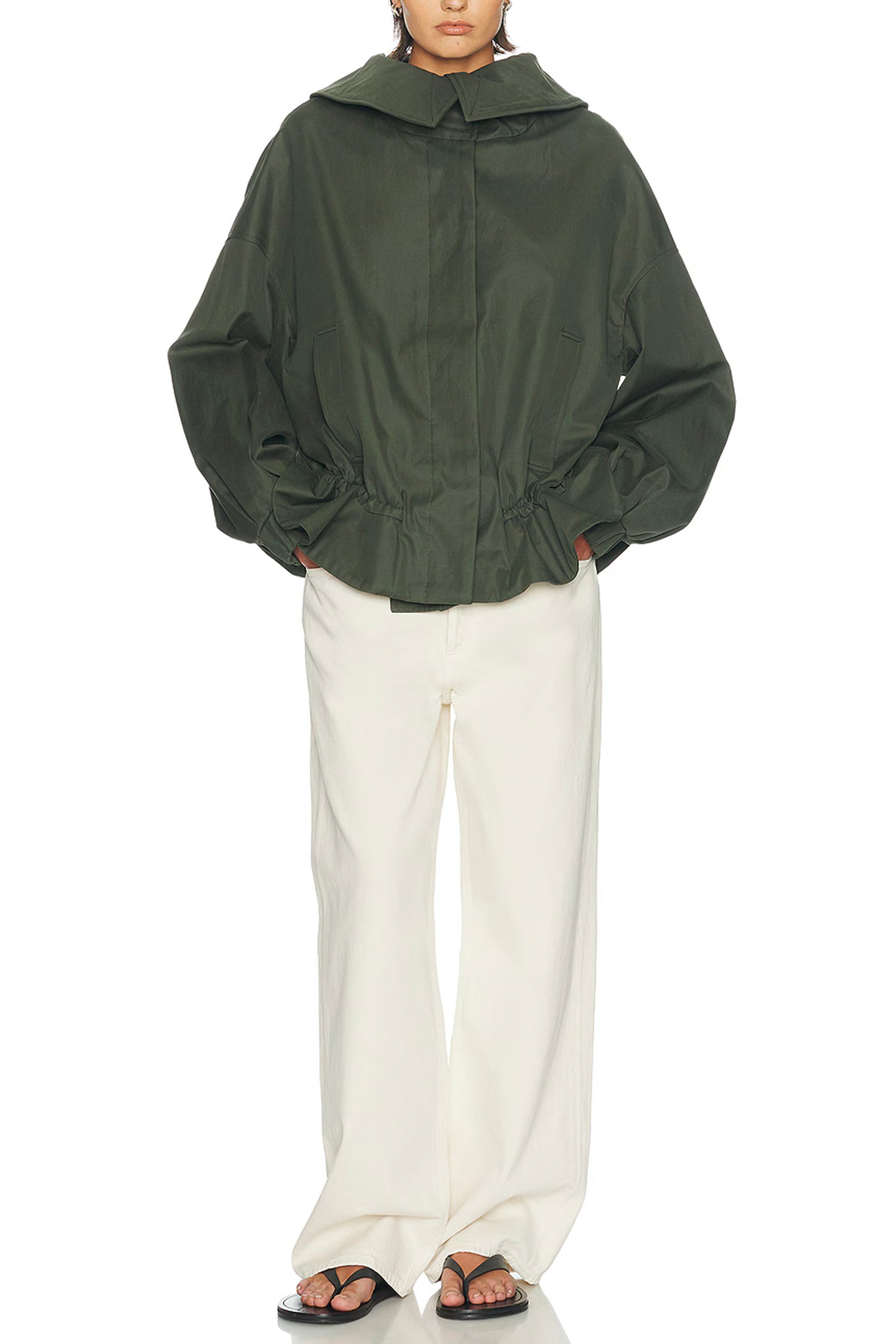 VILLAS HOODED JACKET IN BOTTLE, SS26