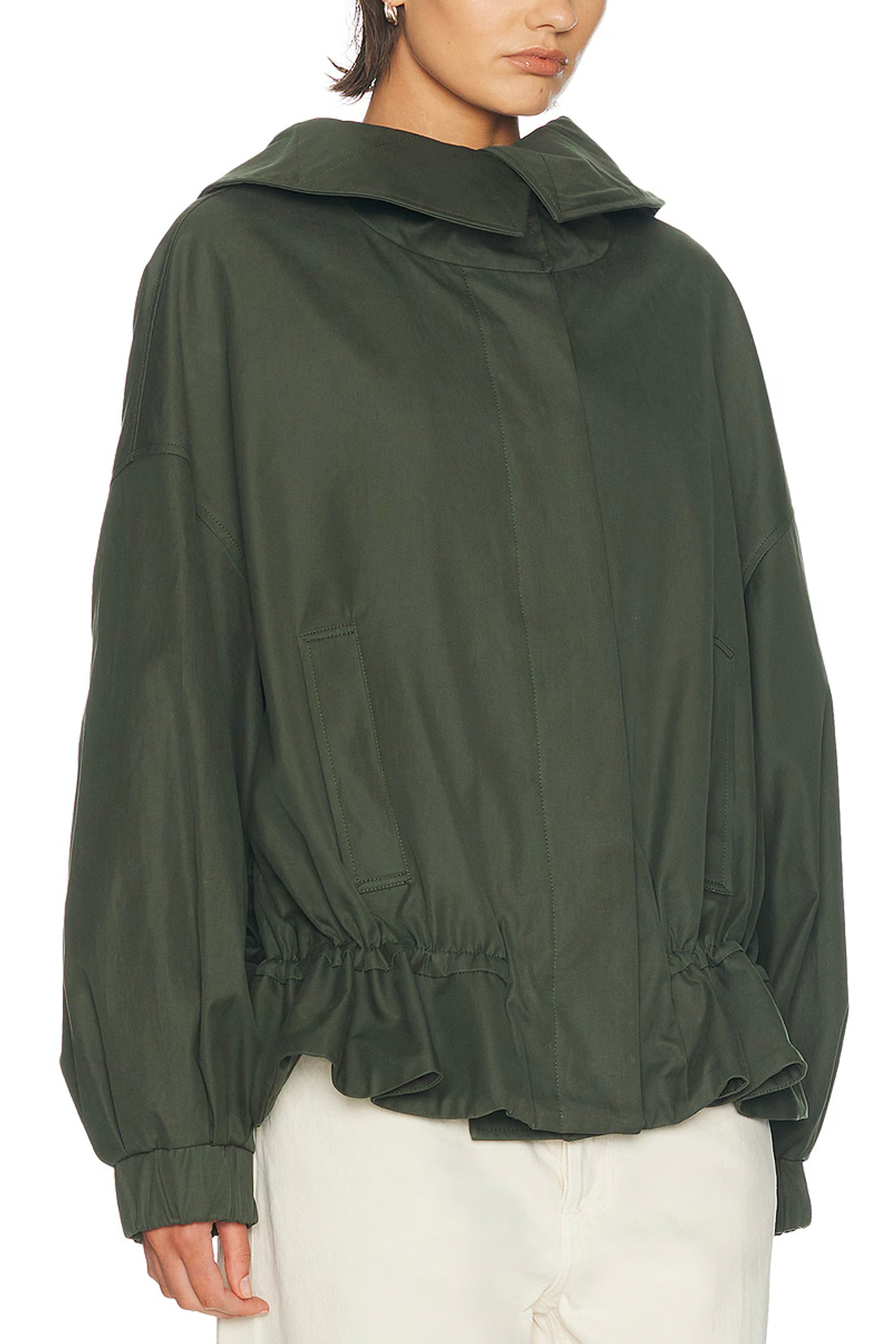 VILLAS HOODED JACKET IN BOTTLE, SS26