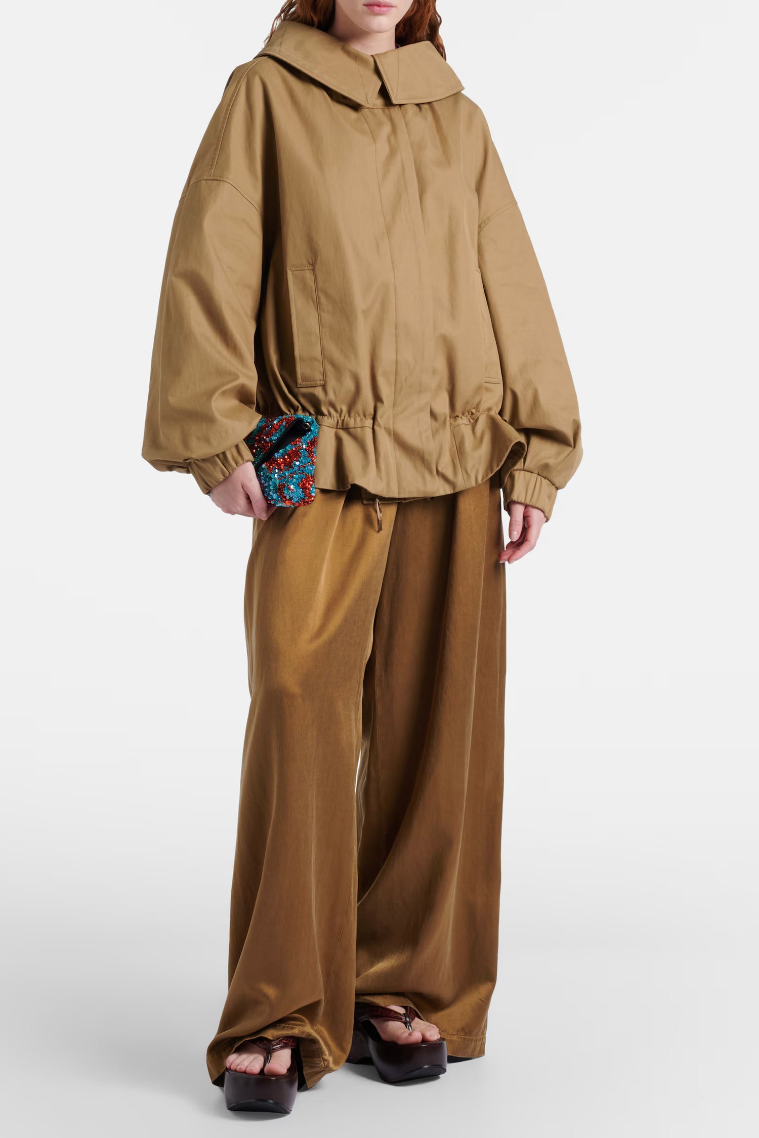 VILLAS 3103 W.W.JACKET IN CAMEL, SS26