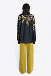 CASIA SHIRT IN PETROL, AW23