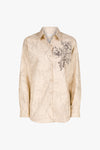 CLAVELLY SHIRT IN ECRU, AW23