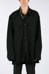 CROWSEY SHIRT IN BLACK, AW23