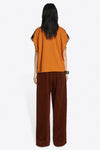 HERNET T-SHIRT IN RUST, AW23
