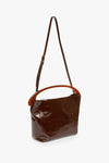 DRIES LARGE BAG IN DARK BROWN, AW23