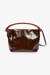 DRIES LARGE BAG IN DARK BROWN, AW23