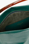 DRIES LARGE BAG IN PETROL, AW23
