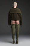 FLUFFY OVERCOAT IN LAUREL, DROP 4