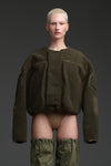 FLUFFY OVERCOAT IN LAUREL, DROP 4