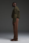 FLUFFY OVERCOAT IN LAUREL, DROP 4