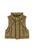 GRID VEST IN CAMEL, DROP 4