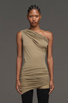 MINI PILLAR DRESS IN SAND, DROP 6