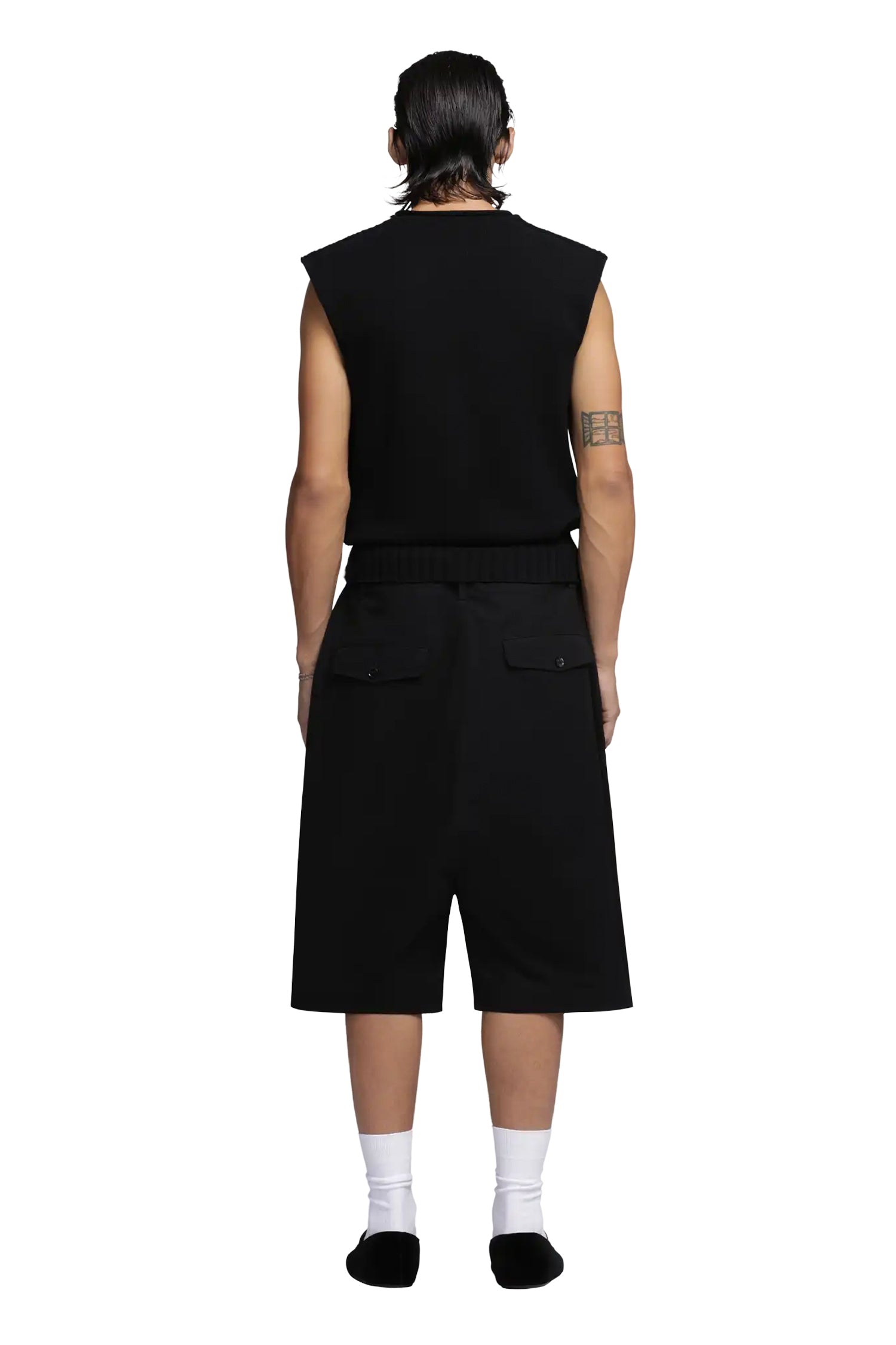 BURNS KNIT VEST IN BLACK, DROP 9 - Zambesi Store