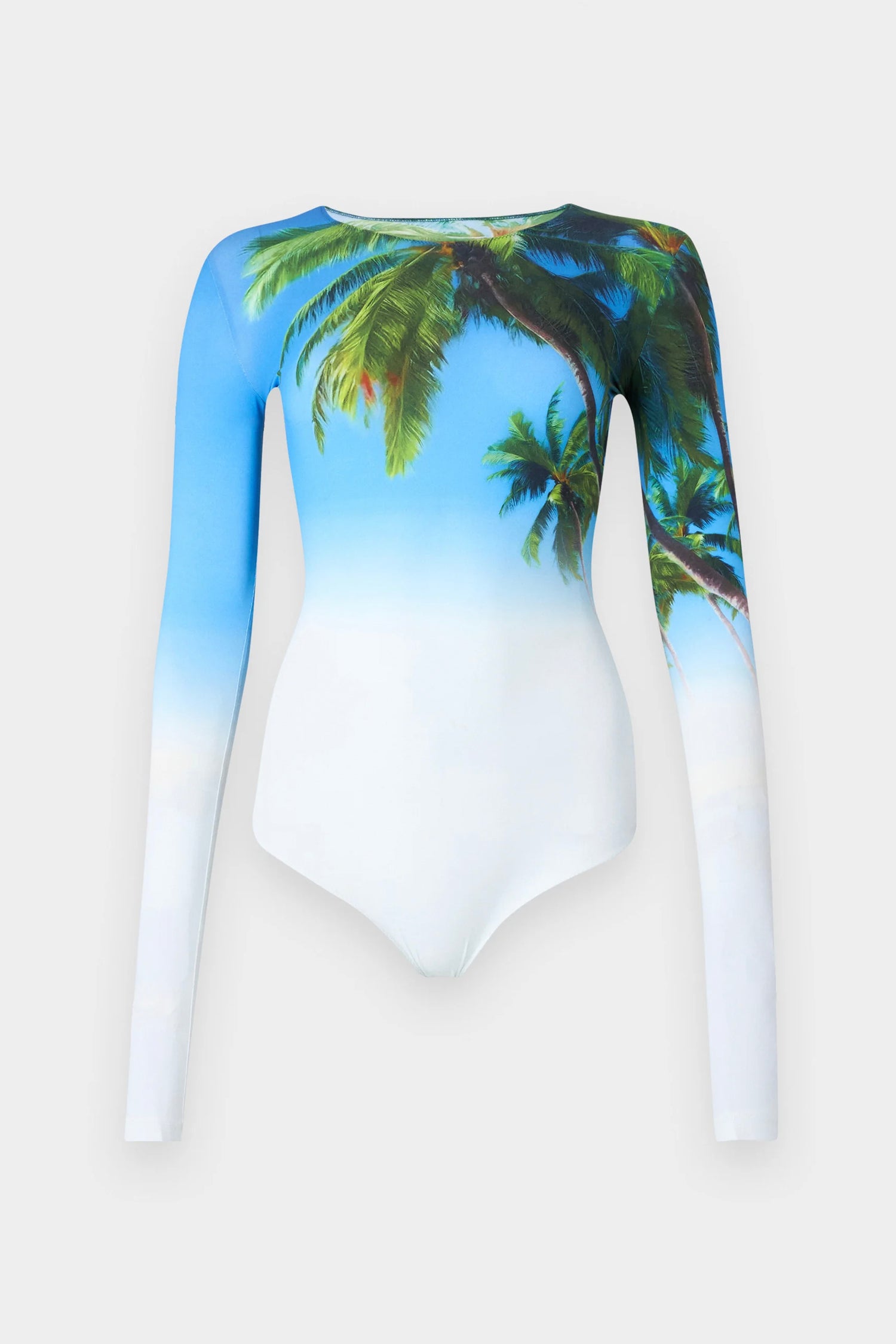 ISLAND BODYSUIT IN BLUE/WHITE, SS25