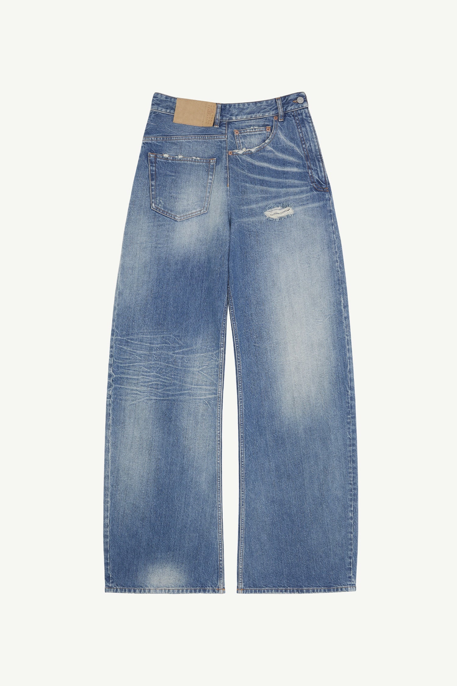 デニム・ジーパン Maison Margiela SS25 jeans TWIST JEANS IN BLUE, SS25 - Zambesi Store