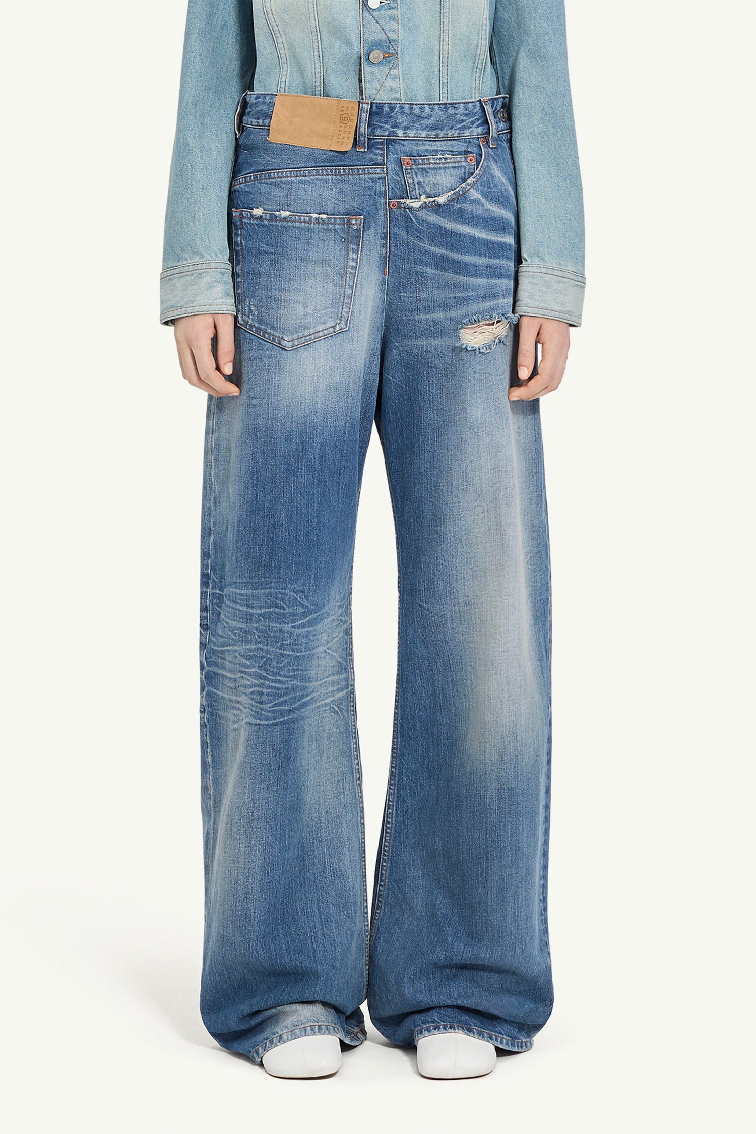 TWIST JEANS IN BLUE, SS25