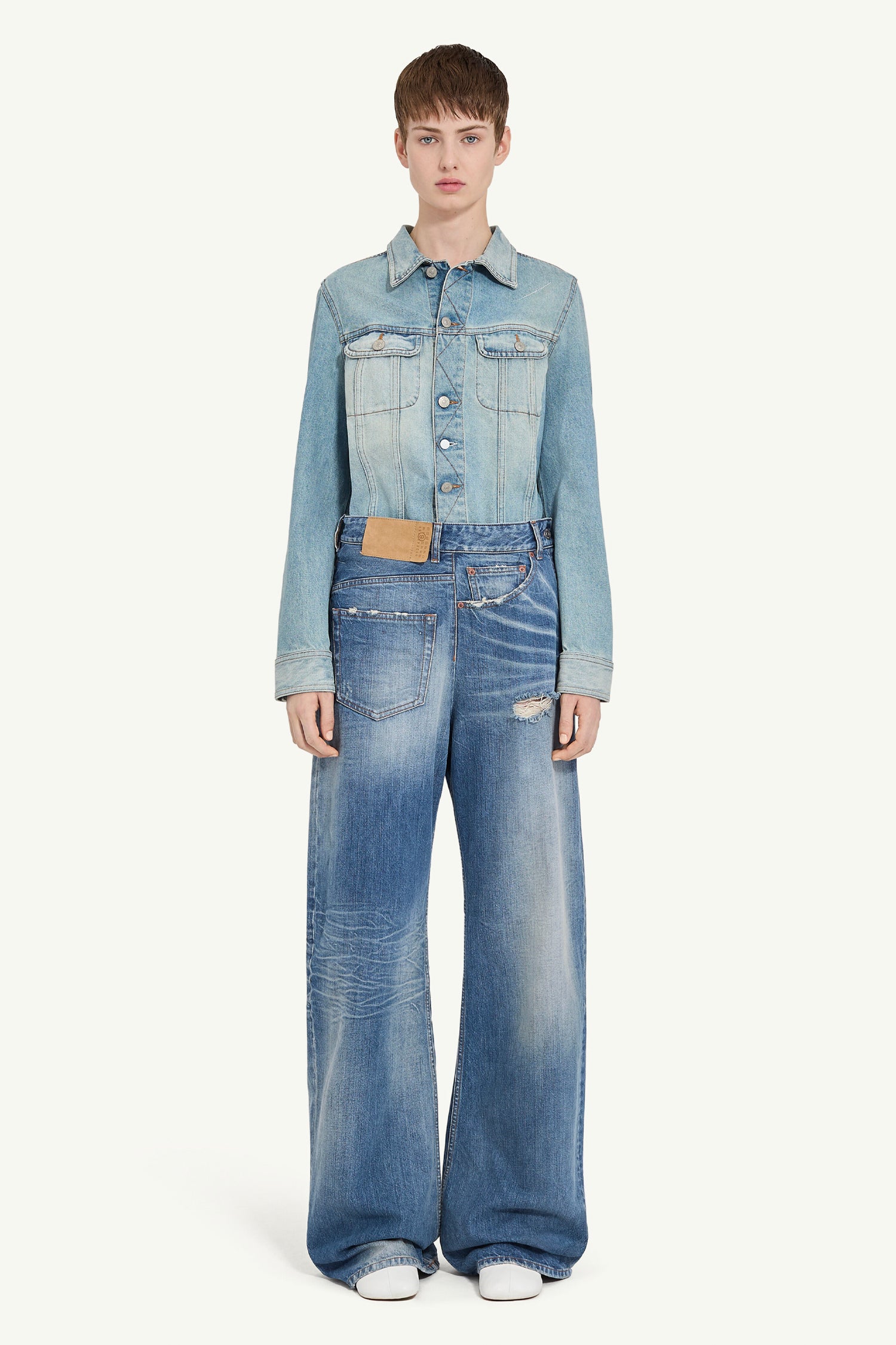 TWIST JEANS IN BLUE, SS25