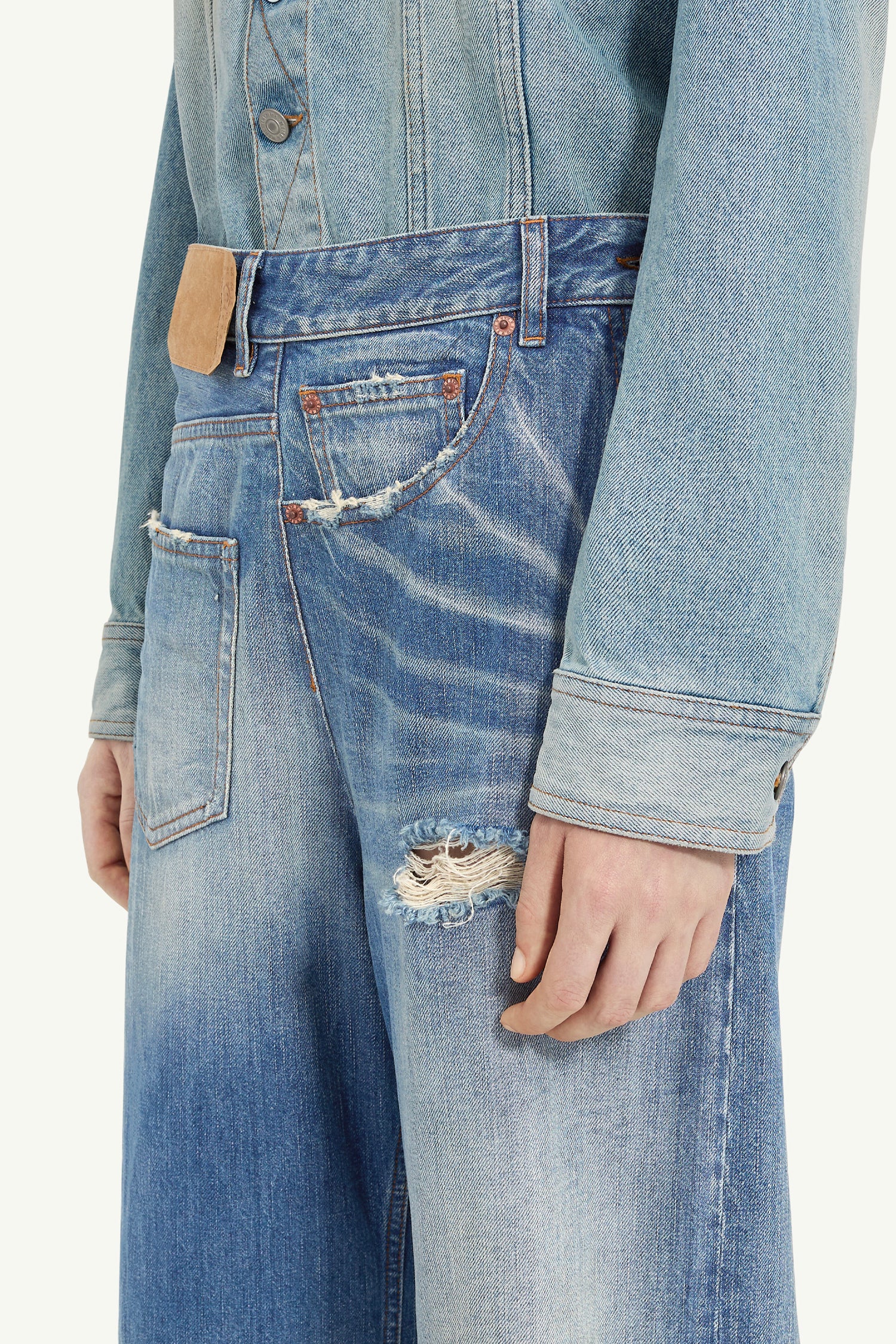 TWIST JEANS IN BLUE, SS25