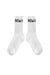 NEW 1986 SOCKS IN WHITE/BLACK
