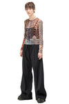 DEPARTMENT TROUSER IN LICORICE PINSTRIPE, S24