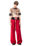 DEPARTMENT TROUSER IN RUBY, S24