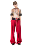 DEPARTMENT TROUSER IN RUBY, S24